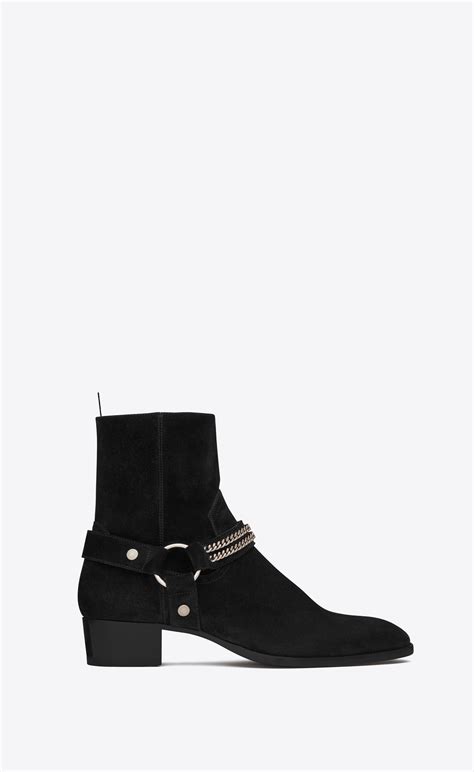 ysl shoes black friday sale|ysl black leather boots.